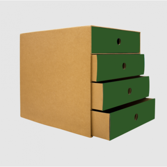 ΣΥΡΤΑΡΙΕΡΑ ΟΙΚΟΛΟΓΙΚΗ ΜΕ ΤΡΥΠΕΣ 4 ΣΥΡΤΑΡΙΑ ΠΡΑΣΙΝΗ